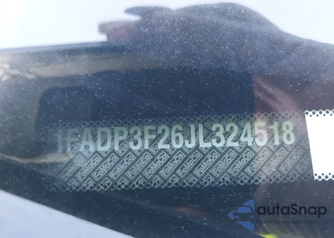 2018 Ford Focus Se z USA, uszkodzony, nr VIN 1FADP3F26JL324518